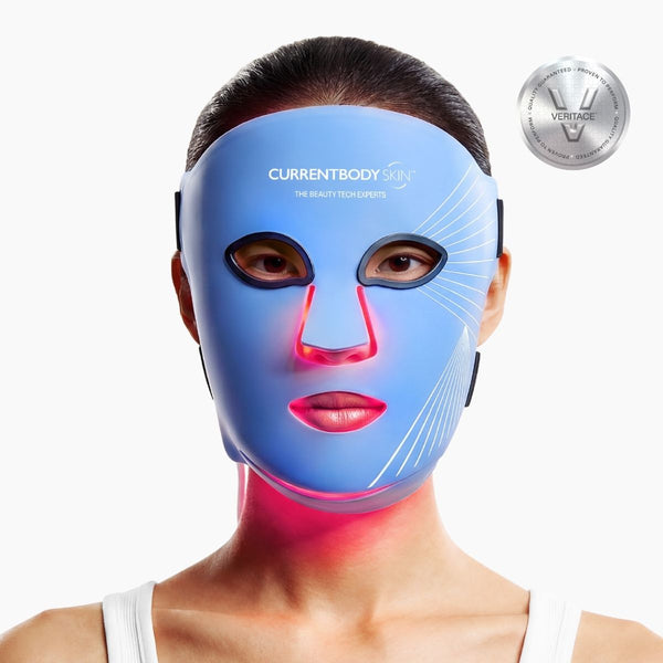 【訳あり】CurrentBody Skin フェイスマスク LED フェイス マスク | レッド ライト セラピーマスク | FDA認証