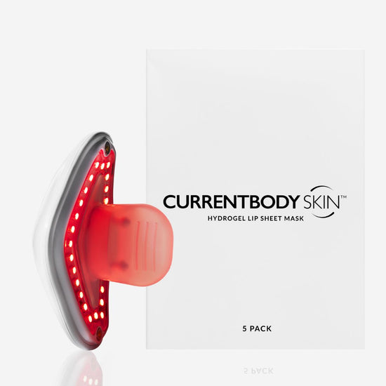 CurrentBody Skin LED リップパーフェクター & リップハイドロジェルマスク５枚 無料プレゼント (¥32,000相当)