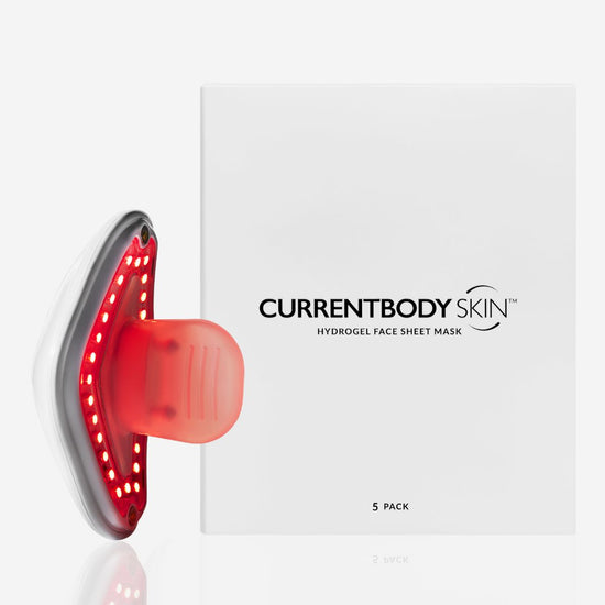 CurrentBody Skin LED リップパーフェクター & フェイスハイドロジェルマスク５枚 無料プレゼント (¥34,500相当)