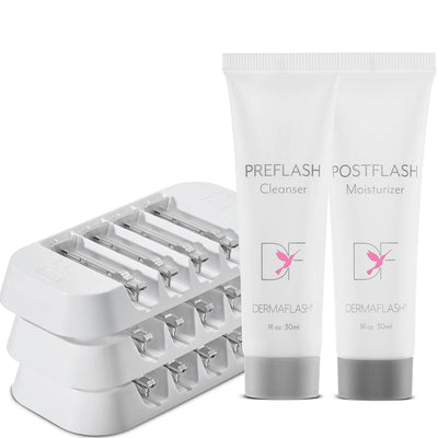 DERMAFLASH ラックス エッセンシャル リプレニッシュメント キット （12回分パック）